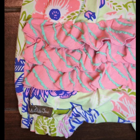 3/6 M Matilda Jane The Adventure Begins Parachute Romper Shortall Onesie - Picture 6 of 8